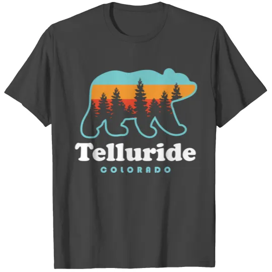 Telluride Colorado Mountains Telluride Mountain Be T Shirts