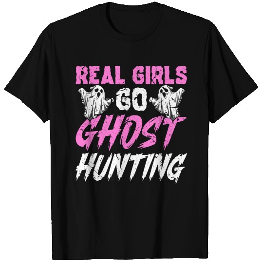 Paranormal Investigator Girls Ghost Hunting T Shirts