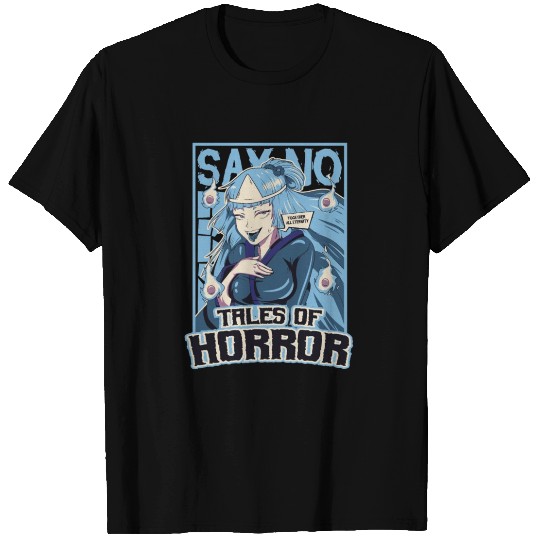 Ghost Girl Yokai Anime Waifu Material T Shirts