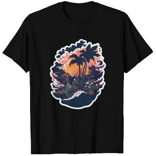 Paradise island T Shirts