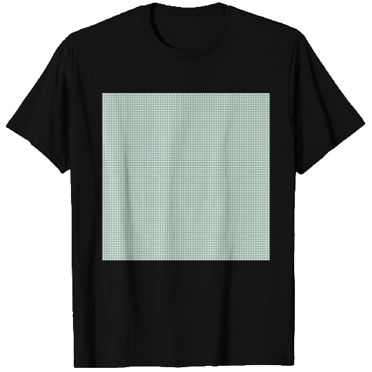 Teal Dots Pattern T Shirts