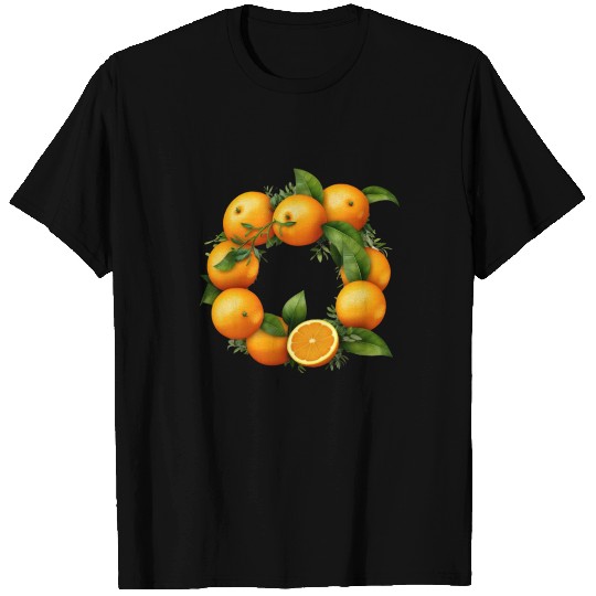 Orange Letter Orange Fruit for a Orange Lover T Shirts