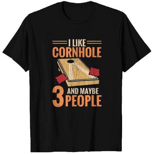 Funny Corn Hole T Shirts