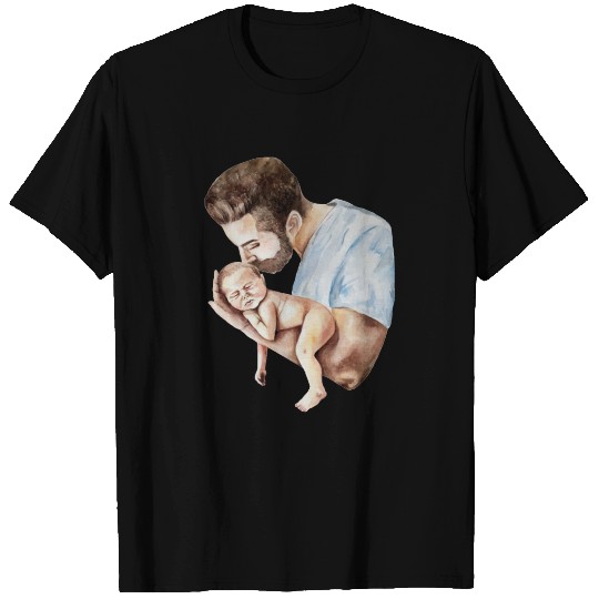 Father's Day Reflections - Heartwarming Art T Shirts