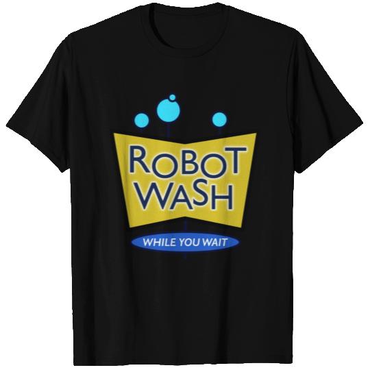 Robot Wash travel T Shirts