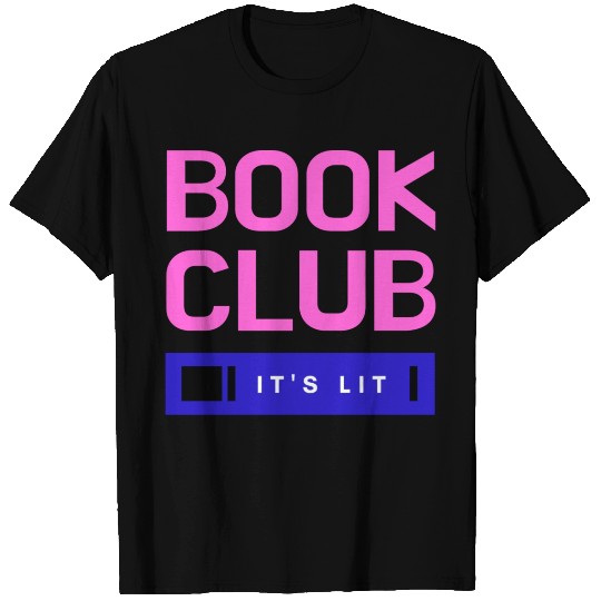 Book Club Its Lit 80s T Shirts