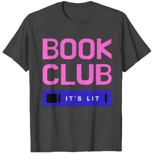 Book Club Its Lit 80s T Shirts