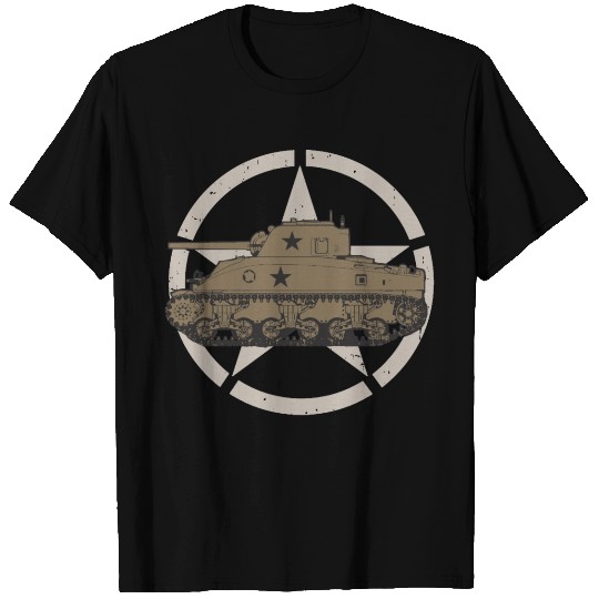M4 Sherman | World War 2 Vehicle T Shirts