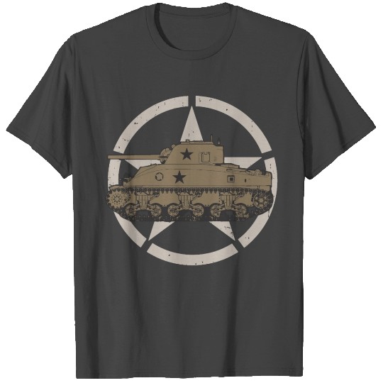 M4 Sherman | World War 2 Vehicle T Shirts