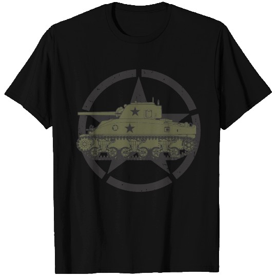 M4 Sherman | World War 2 Vehicle T Shirts