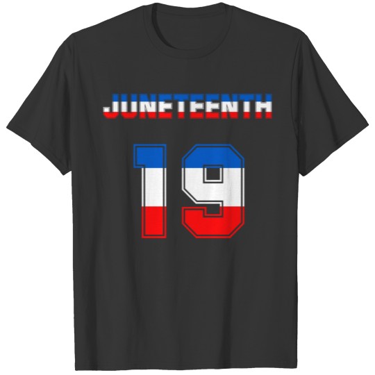 juneteenth french france american black americans T Shirts