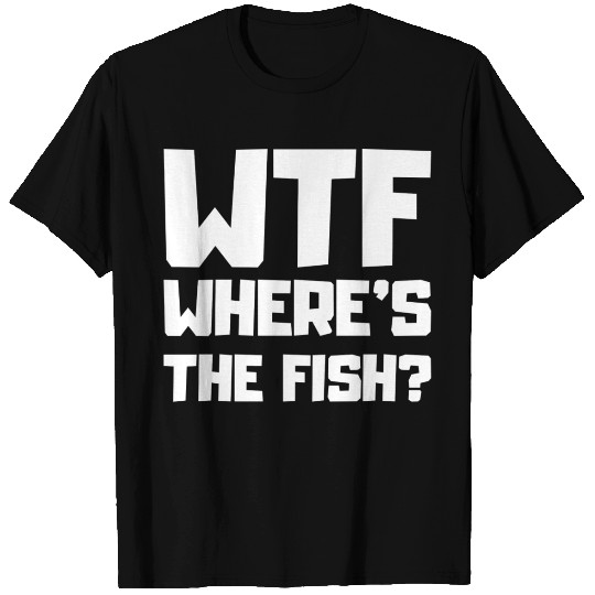 Wtf Wheres The Fish 70s T Shirts