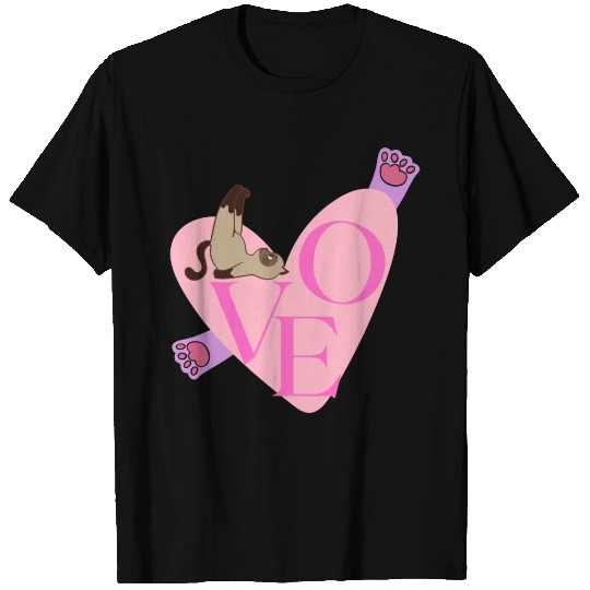 Love Cat nostalgia T Shirts