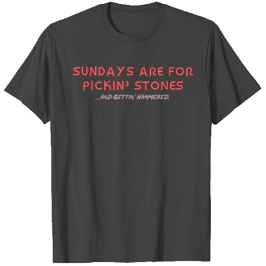 Letterkenny Sundays are for picking stones and T Shirts