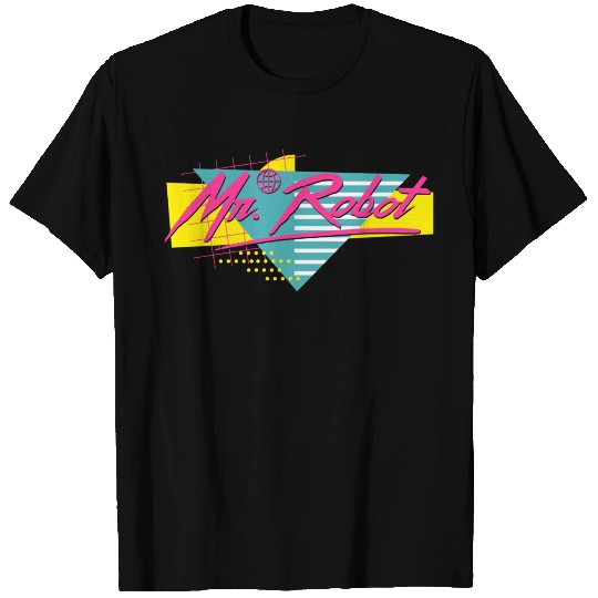 Retro Robot blue T Shirts