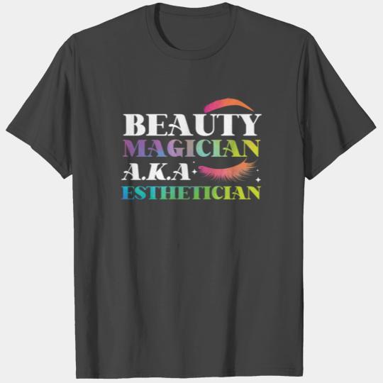 Cute Licensed Esthetician Skincare T Shirts