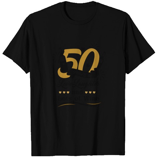50th Wedding Anniversary Husband Wife Marriage T Shirts