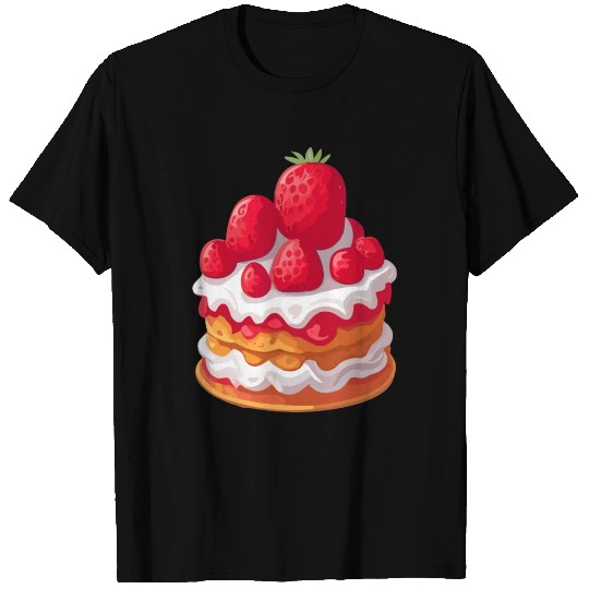 Strawberry Shortcake Dessert T Shirts