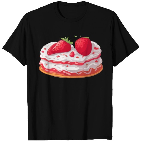 Strawberry Shortcake Dessert T Shirts