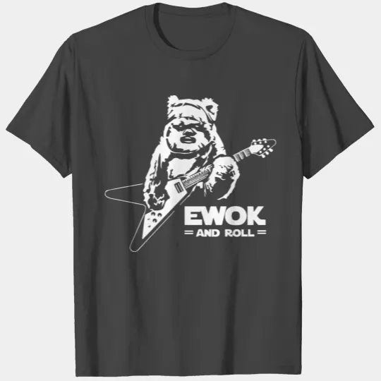 New Ewok And Roll Guitar Funny T Shirts