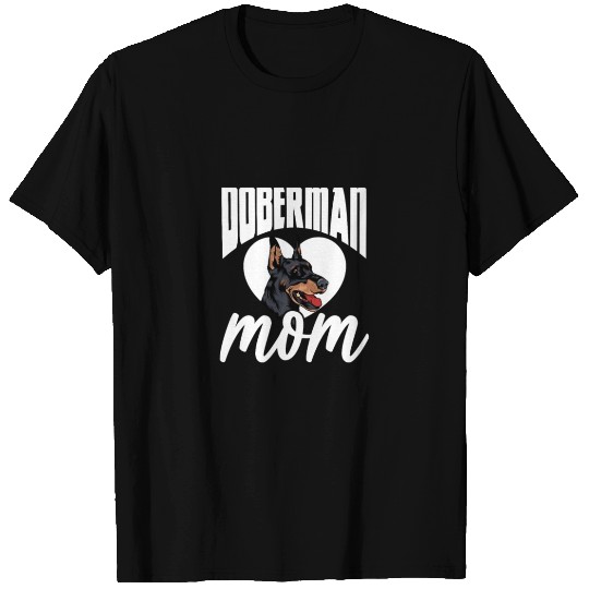 Doberman Mom T Shirts