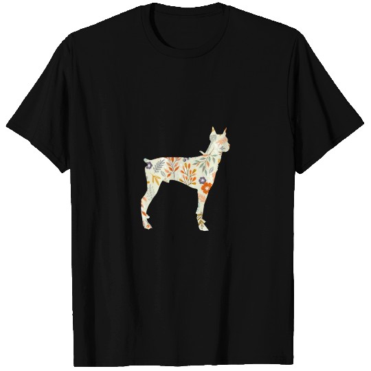 Doberman Flower T Shirts