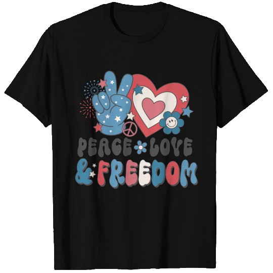 Peace Love & Freedom T Shirts