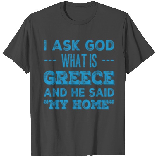 Summer In Greece Greek Islands T Shirts