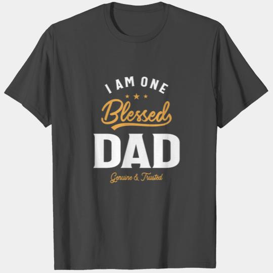 Blessed Dad: Grateful and Proud - Father's Day T Shirts