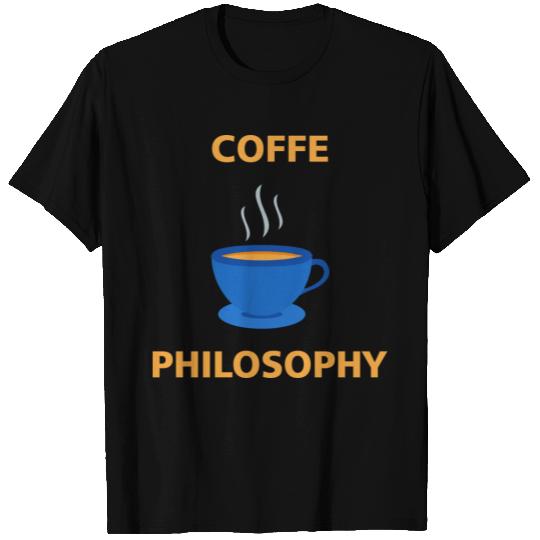 Coffee Philosophy Hot Drink music T Shirts