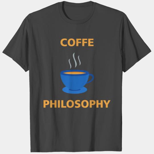 Coffee Philosophy Hot Drink music T Shirts