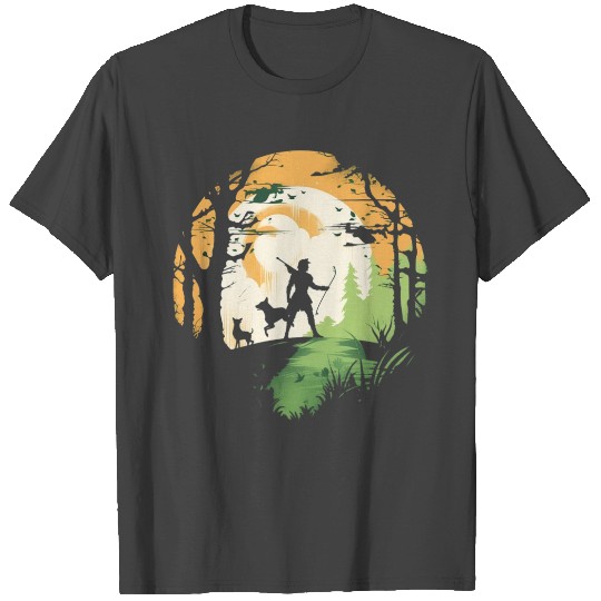 Adventurous Robin Hood Scene T Shirts