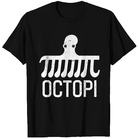 Funny Pi Day Octopi Nerd Geek Science Math T Shirts