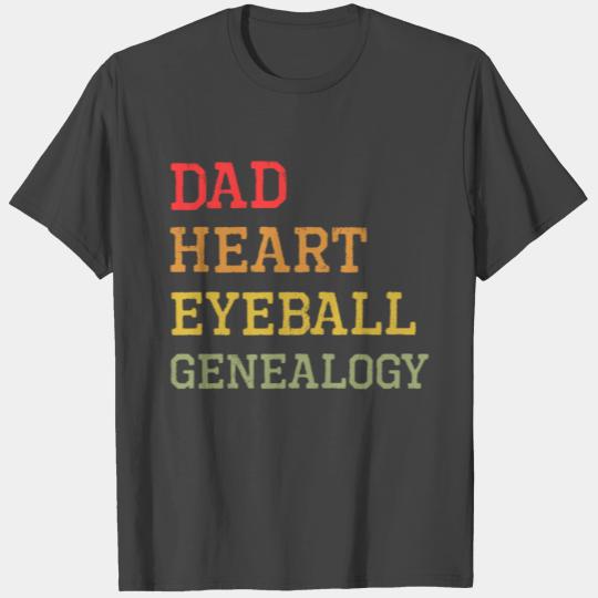 Father's day nostalgia dad mourning sad heart papa T Shirts