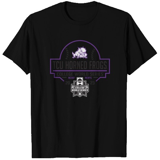 TCU Horned Frogs College World Series 2023 Basebal T Shirts