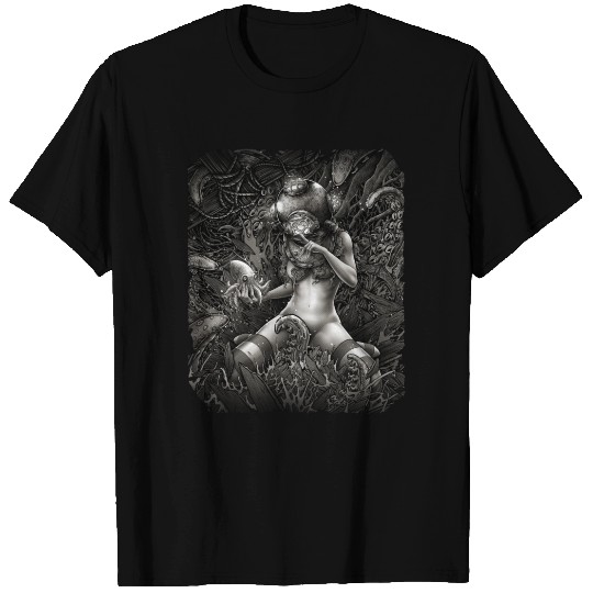 Crying Baby Monster Octopus T Shirts