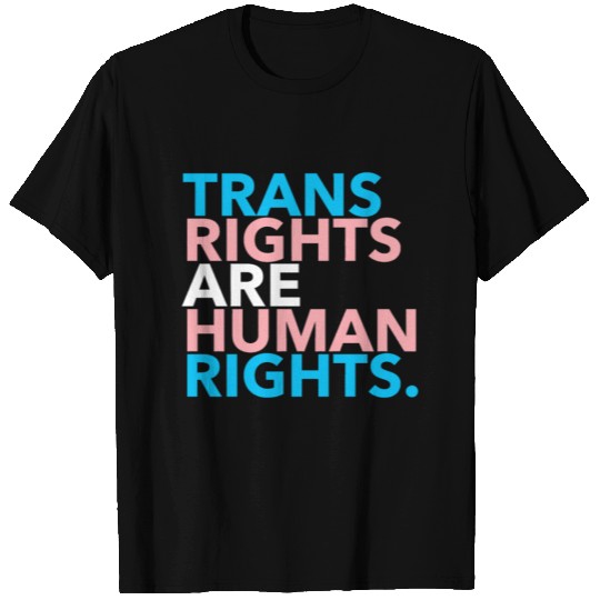 Trans Rights are Human Rights 2.1 T Shirts