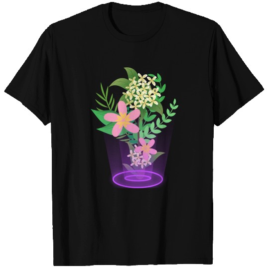 flowers and plants with magic light T Shirts