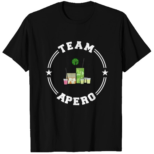 TEAM APERO College Round W T Shirts