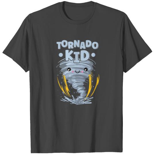 Meteorology Kids Tornado Storm Chasing Storm Fan T Shirts