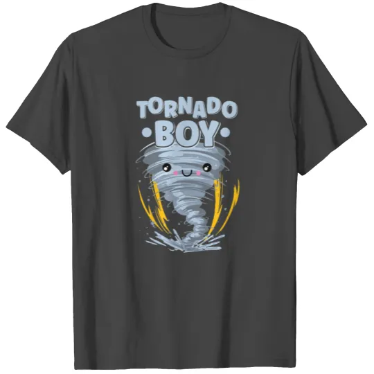 Meteorology Kids Tornado Storm Chasing Storm Fan T Shirts