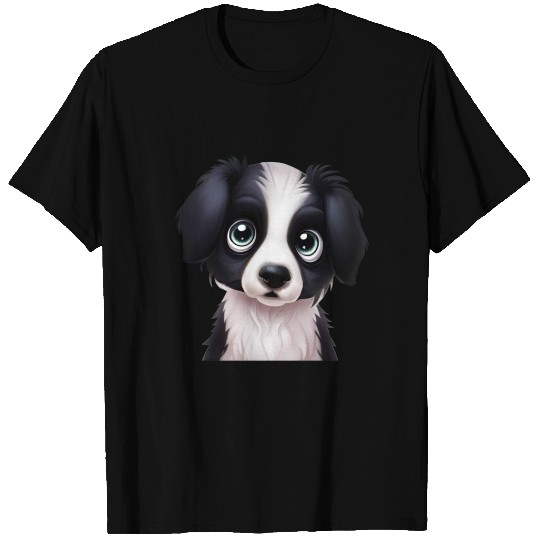 Elegant Border Collie Portrait T Shirts