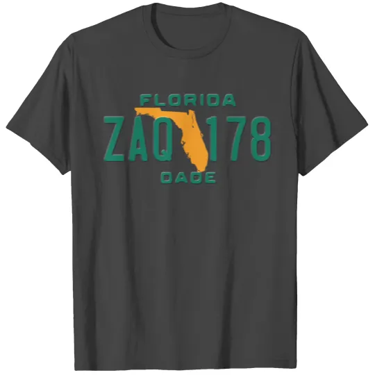 Miami Vice Sonny Crockett Daytona Spyder license T Shirts