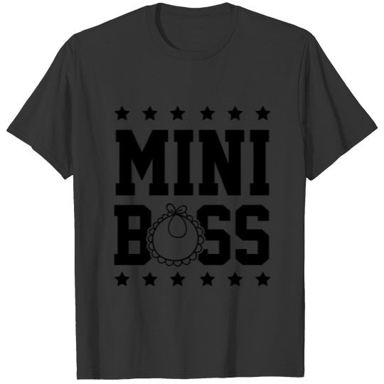 baby mini boss T Shirts
