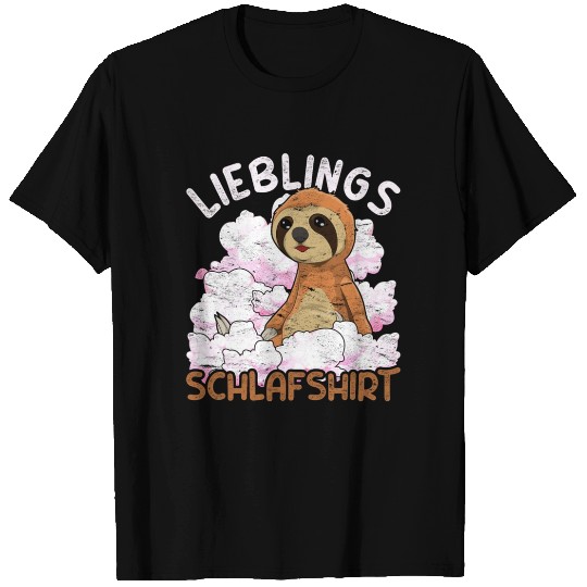 Night owl sloth gift favorite sleep T Shirts