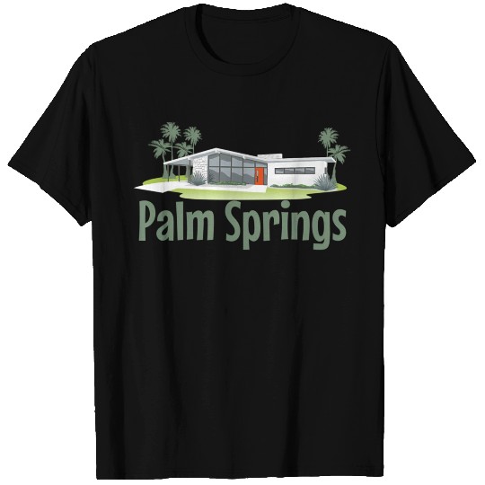 Palm Springs Mid Century Modern House T Shirts