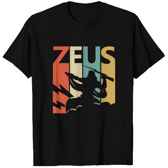 Zeus God Of Thunder - Greek Mythology T Shirts