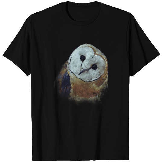 Barn Owl Painting Owl T Shirts