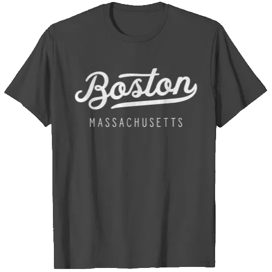 Boston Massachusetts Usa T Shirts
