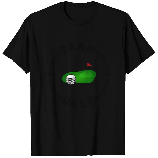 TEAM GOLF College Round T Shirts